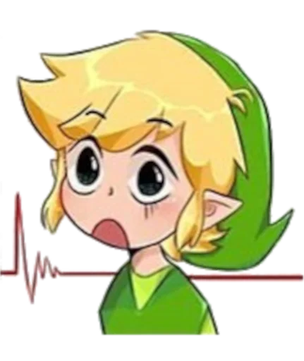 TLOZ - Link Faces sticker 2