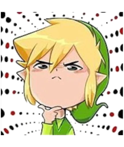 TLOZ - Link Faces sticker 12