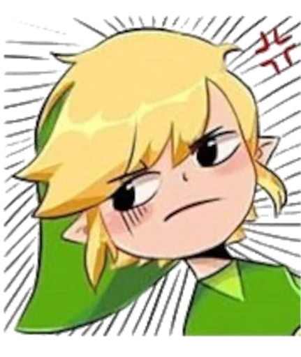 TLOZ - Link Faces sticker 3