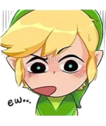 TLOZ - Link Faces sticker 7