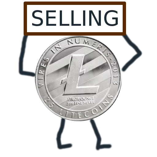 Litecoin, Fuckers! sticker 7