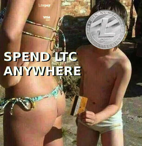Litecoin, Fuckers! sticker 8