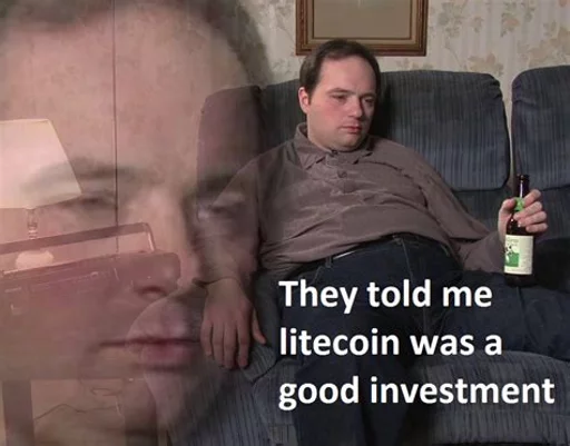 Litecoin, Fuckers! sticker 10