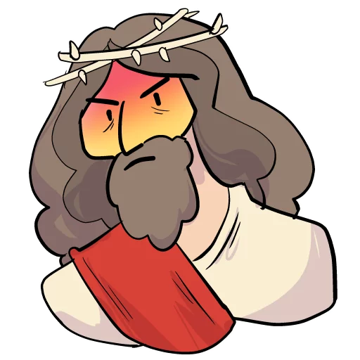 Jesus Christ sticker 12