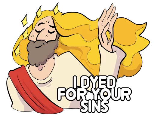 Jesus Christ sticker 5