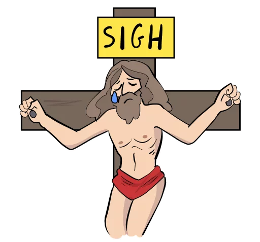 Jesus Christ sticker 8