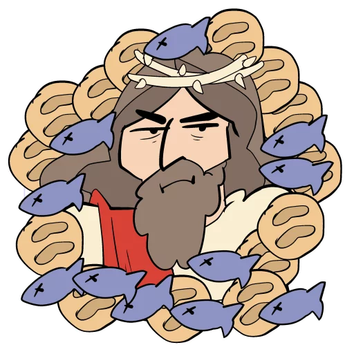 Jesus Christ sticker 9