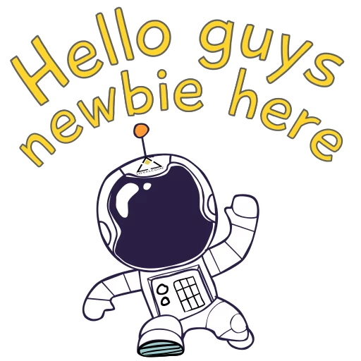 Loyal Astronaut sticker 4