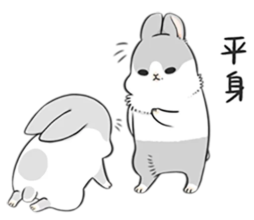 Machiko Rabbit 3 sticker 3