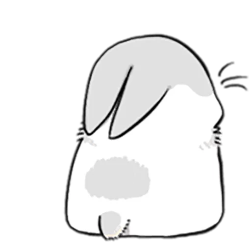 Machiko Rabbit sticker 3