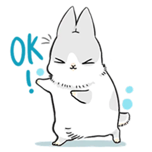 Machiko Rabbit sticker 5