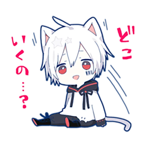 Mafumafu Sticker (cat) sticker 12