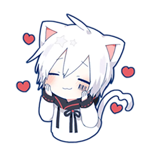 Mafumafu Sticker (cat) sticker 6