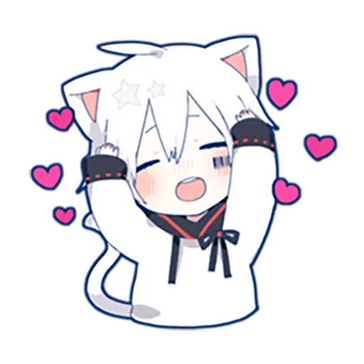 Mafumafu Sticker (cat) sticker 7