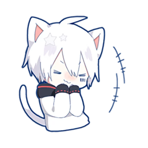 Mafumafu Sticker (cat) sticker 10