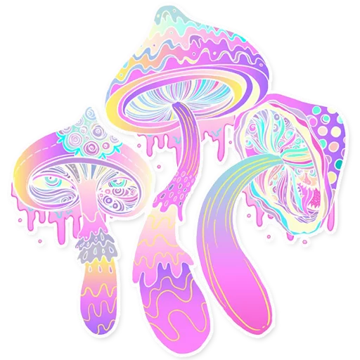 Magic Mushrooms sticker 5