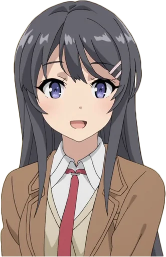 Mai Sakurajima Telegram sticker pack