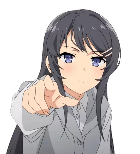 Mai Sakurajima sticker 5