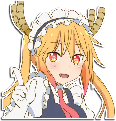 Kobayashi-san Chi no Maid Dragon Telegram sticker pack