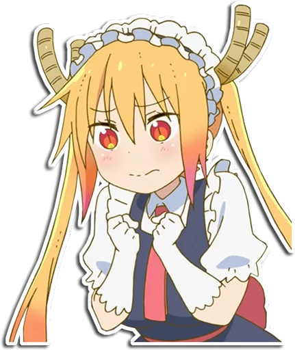 Kobayashi-san Chi no Maid Dragon sticker 2