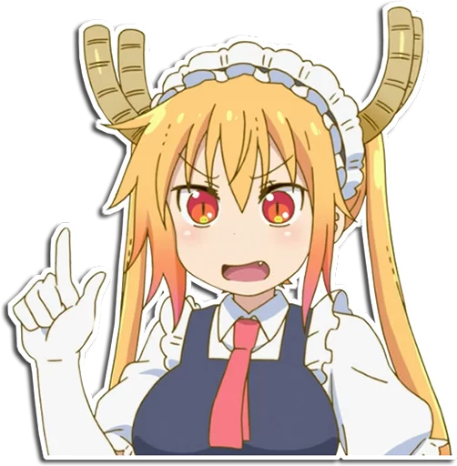 Kobayashi-san Chi no Maid Dragon sticker 11