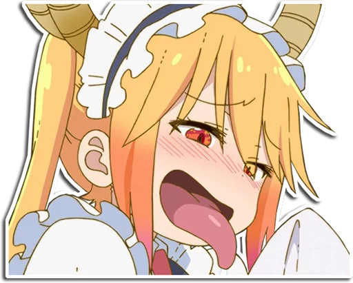 Kobayashi-san Chi no Maid Dragon sticker 3