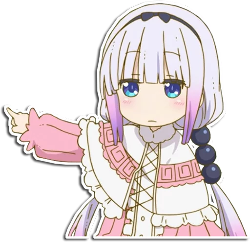 Kobayashi-san Chi no Maid Dragon sticker 6