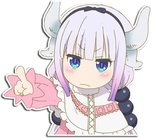 Kobayashi-san Chi no Maid Dragon sticker 7