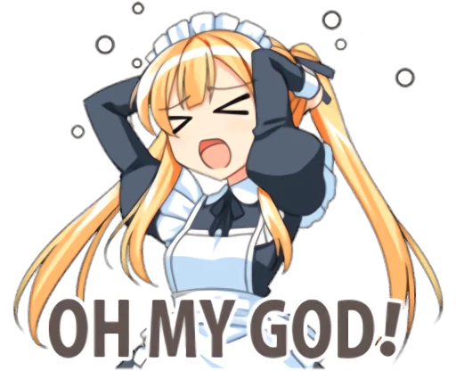 Maid Girlfriend sticker 11