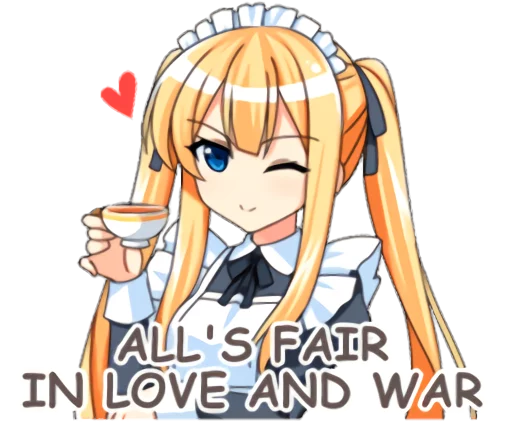 Maid Girlfriend sticker 3
