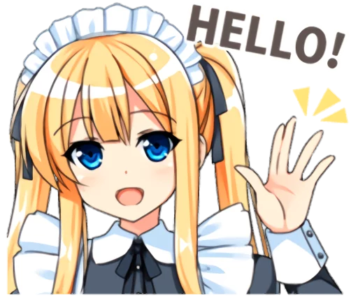 Maid Girlfriend sticker 5