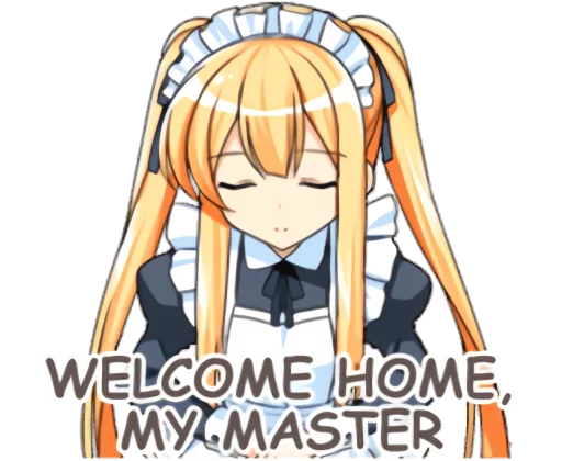 Maid Girlfriend sticker 7
