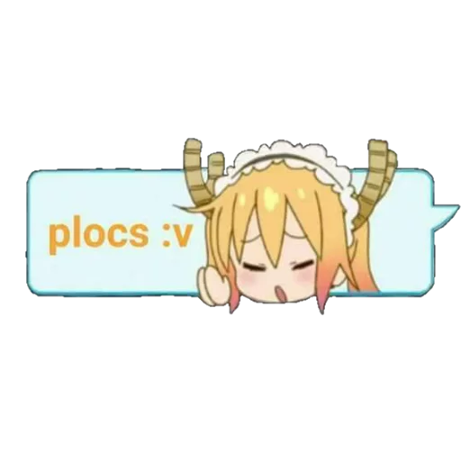 Kobayashi-san Chi no Maid Dragon sticker 11