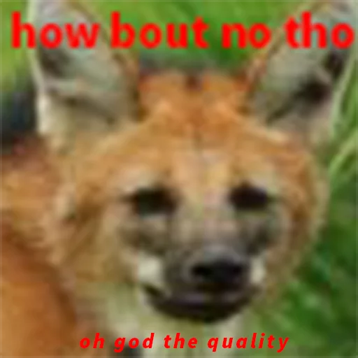 Maned Wolf Central sticker 10