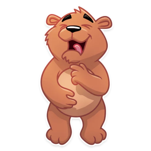 Marty Bearson Telegram sticker pack