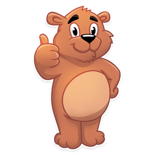 Marty Bearson sticker 3