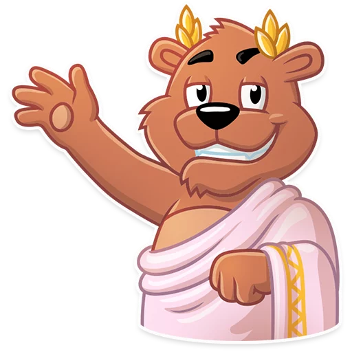 Marty Bearson sticker 5