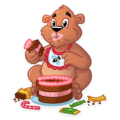 Marty Bearson sticker 6