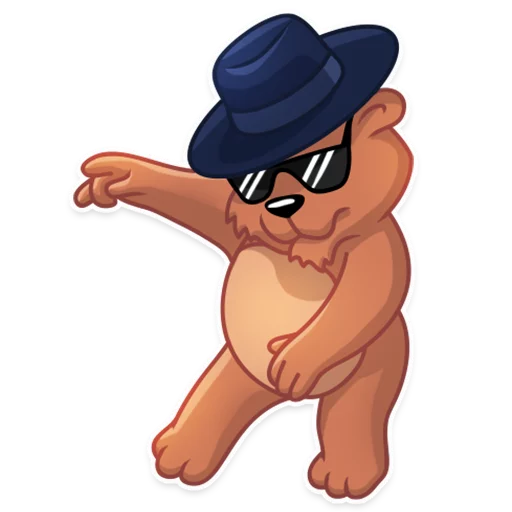 Marty Bearson sticker 7