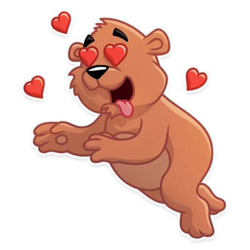 Marty Bearson sticker 8