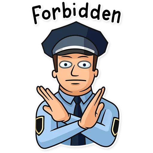 Meme Police sticker 8