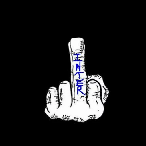 🖕💀 MERDA INTER 💀🖕 sticker 7