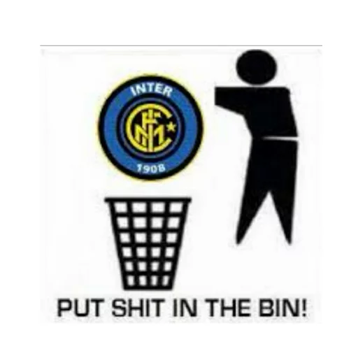 🖕💀 MERDA INTER 💀🖕 sticker 8