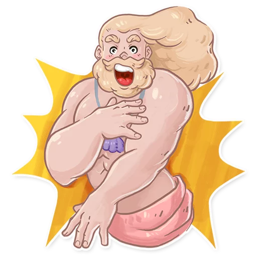 Merman sticker 4