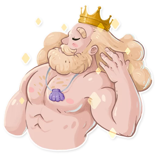 Merman sticker 6