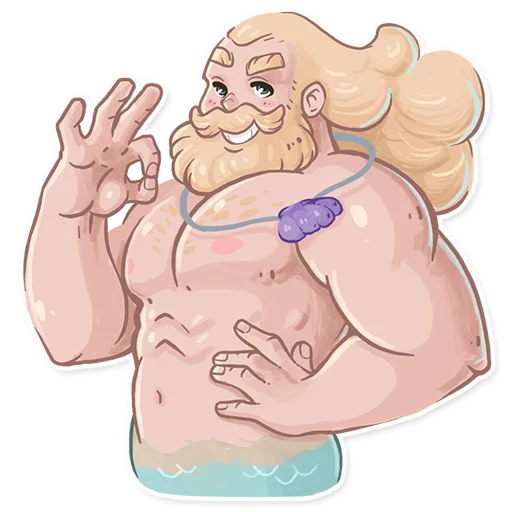 Merman sticker 10