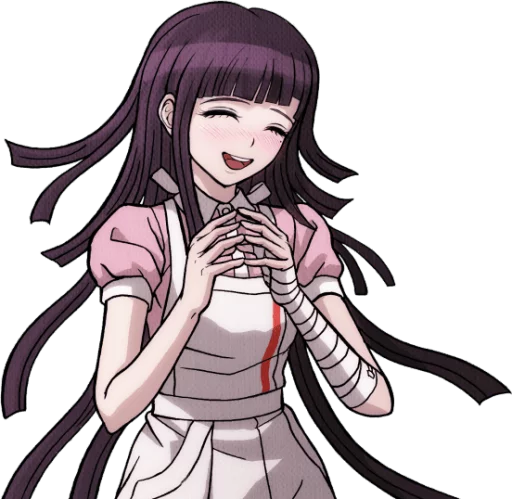 Mikan Tsumiki [Waifu] 💜 sticker 11