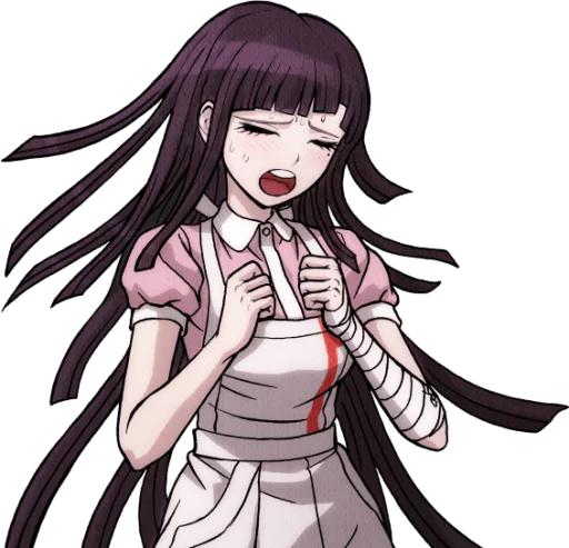 Mikan Tsumiki [Waifu] 💜 sticker 12
