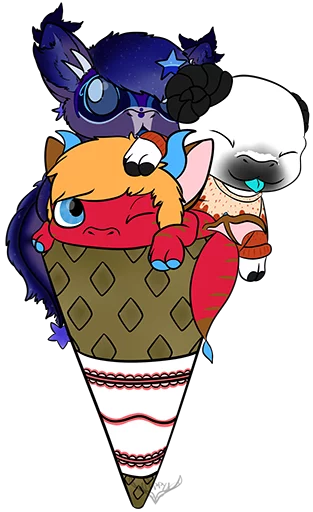Mila & Cosmos sticker 7