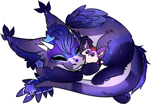 Mila & Cosmos sticker 9